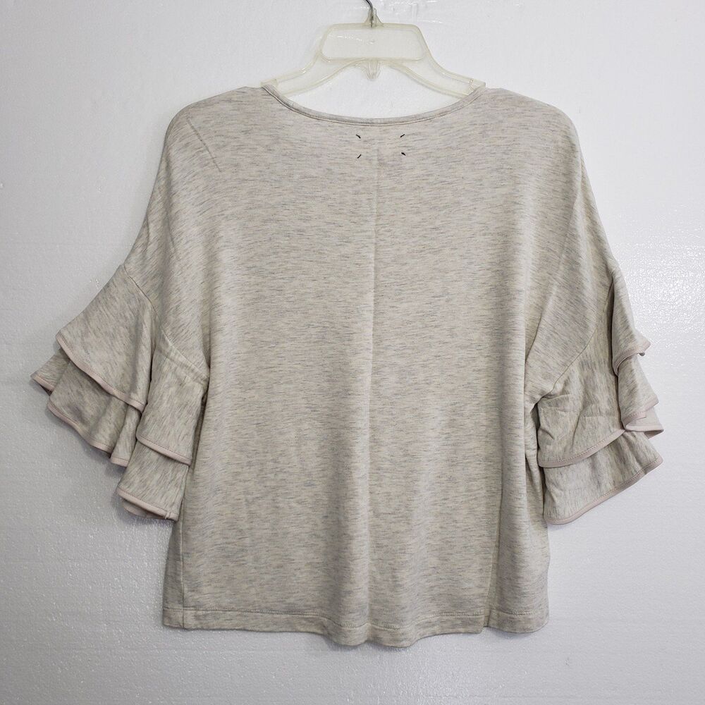 Lou & Grey Women's Small, Very Soft Blouse with Layered Bell Sleeves - Picture 9 of 9